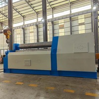 Machine à cintrer les tôles à quatre rouleaux hydraulique HanCreate W12 CNC pour le formage de cylindres