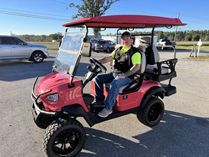 Voiturette de golf de luxe de rue électrique à 4 roues motrices 6 places à vendre avec batterie et moteur 5kw - Product Image 6