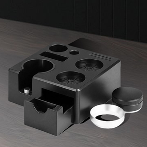 Caja de Almacenamiento Multifuncional para Utensilios de Café ABS, Prensa de Polvo para Tela de Escritorio, Soporte Universal Ajustable de 51/58 mm - Product Image 3