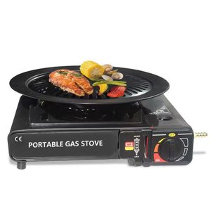 Plaque de cuisson jetable antiadhésive sans fumée pour <span class=keywords><strong>barbecue</strong></span>, en acier inoxydable thermolaqué, avec dispositif de sécurité anti-flamme tactile - Product Image 6