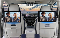Monitor MP5 para reposacabezas CARPLAY de 10,1 pulgadas con reproductor de CD, función RGB, conexión de tarjeta SD para entretenimiento en el asiento trasero