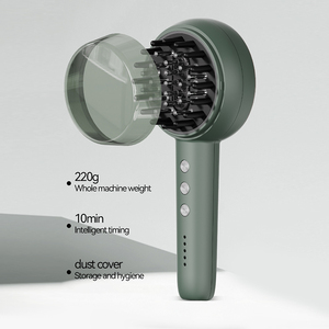 Peine Masajeador de Cuero Cabelludo con Tecnología de Vibración de Alta Frecuencia, Aplicador de Aceite, Dispensador de Aceite Capilar de Plástico ABS, Cuidado del Cuero Cabelludo, Crecimiento del Cabello - Product Image 5
