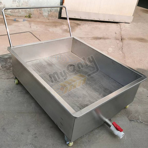 La mia Mozzarella automatica rende la macchina Mini 50l tonda la vasca completa per formaggio linea di produzione di formaggio - Product Image 5