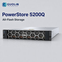 Système de stockage d'entreprise unifié tout-en-un Dell PowerStore 5200Q avec blocs de stockage NVMe QLC SSD pour centre de données VVol