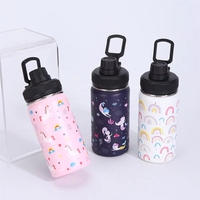 Nouvelle Tasse Isotherme Cartoon Mignonne en Acier Inoxydable 304/201, Isolation Thermique 12-24h, Compatible Eau Bouillante