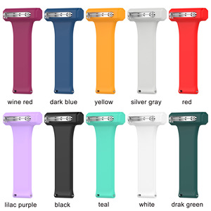 <span class=keywords><strong>Bracelet</strong></span> de <span class=keywords><strong>montre</strong></span> en caoutchouc silicone BEEFLYPOWER Factory 20mm 22mm avec broche Docteur Infirmière pour Samsung Huawei GT2 Pro/Galaxy Watch 4 3 - Product Image 2