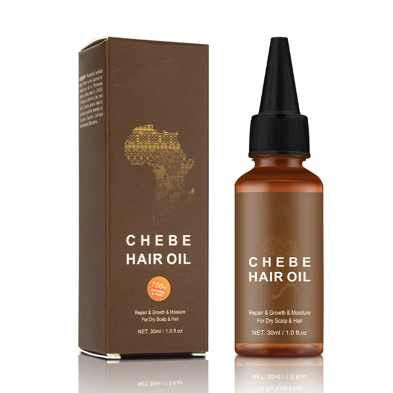 AiXin Private Label 30ml Après-shampoing nourrissant anti-chute biologique Poudre pour la croissance des cheveux Sérum Chebe Oil