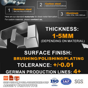 Conception personnalisée de pièces usinées par CNC, fabrication de tôles et soudage, conception de produits - Product Image 6