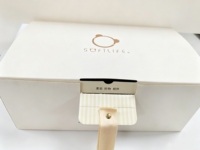 Boîte cadeau magnétique de luxe avec papier artistique, matériaux recyclés, boîte rigide, laminage mat, logo personnalisé, plusieurs tailles et couleurs