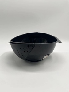 2 trong 1 nhựa nhà bếp Lọc colander đầy màu sắc dày cống giỏ với xoay bìa cho rau rửa bát không trượt - Product Image 3