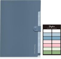 8 poches accordéon fichier multi-poches extensible fichier stockage sûr dossier en plastique grande capacité enveloppes avec fermeture à pression