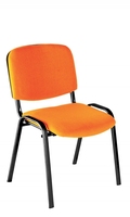 Chaise de formation de direction ergonomique moderne Cadre en métal solide Mouvement à bascule Tissu bon marché de gros Salle de réunion de conférence