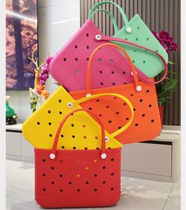 大型トートバッグオリジナル軽量洗える耐久性ユニバーサル<span class=keywords><strong>EVA</strong></span>耐水性オープン大容量製レザーナイロン - Product Image 2