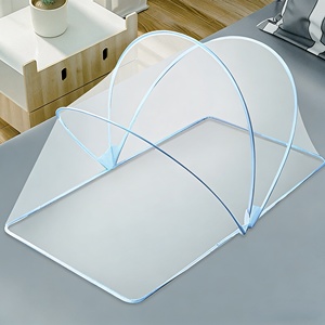 <span class=keywords><strong>Cuna</strong></span> Portátil Plegable para Bebé 2026 con Mosquitera de Lana/Seda 400TC para Verano, con Diseño de Animales Personalizable, 98x55x55cm - Product Image 1