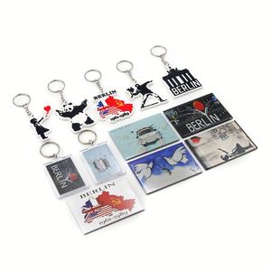Aimant Souvenir Personnalisé en Fer Blanc avec Logo, Fourniture Directe Usine, Autocollant Magnétique Unique pour Réfrigérateur, Idéal pour Touristes Urbains - Product Image 6