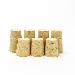 Natural Soft Tapered Cork Wooden <strong>Wine</strong> &amp; Beer Bottle Stopper Lids &amp; Closures - Product Image 1