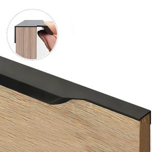 Pegangan laci tersembunyi lemari kabinet dapur lemari laci Sofa dada kabinet tersembunyi batang tarik pabrik perangkat keras - Product Image 6