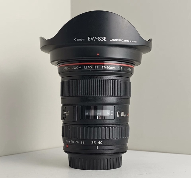 Hot Selling Canons EF 17-40mm F/4 L USM Full Frame Lens Used Camera Lens