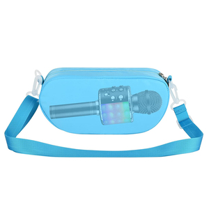Estuche de Transporte para Micrófono de <span class=keywords><strong>Karaoke</strong></span> para Niños, Bolsa de Almacenamiento de Nailon para Micrófono, Altavoz Portátil Rosa, Bolsa para Micrófono de <span class=keywords><strong>Karaoke</strong></span> Inalámbrico - Product Image 5