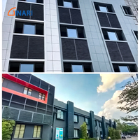 Grille de ventilation rectangulaire en aluminium pour hôpital, ventilation extérieure avec économie d'énergie et caractéristiques anti-corrosion