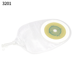 計量カード付きのウロストミーバッグ排水可能なポーチ一枚のストーマ用品人工肛門口腔ケア - Product Image 6