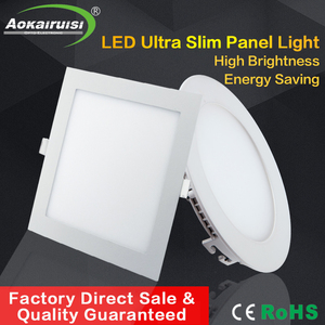 Panel de luz Led de techo de aluminio, iluminación lateral cuadrada, enviado desde fábrica - Product Image 5
