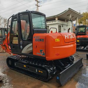 Original Japan Hitachi ZX70 Excavator 7Ton Rubber <b>Track</b> Isuzu Engine 55kN Digging Force CE Certified 2022 Model Motor Gear <b>Pump</b> - Product Image 2