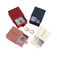 Boîtes cadeaux en carton personnalisées avec logo pour bijoux, colliers, boucles d'oreilles, bagues, emballage de bijoux en gros