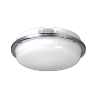 Lampe d'urgence CPD2-1 60W IP20, LED incandescente, luminaire circulaire de plafond marin