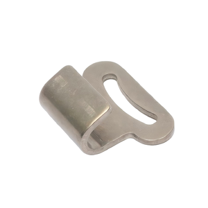 Crochet de sécurité en acier inoxydable finition zinc pour applications de fixation industrielle - Product Image 1