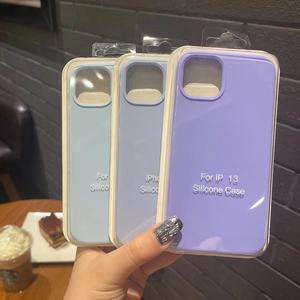 เคสซิลิโคนเหลวของแท้,สำหรับ <span class=keywords><strong>iPhone</strong></span> 11 12 13 Pro XS Max XR X สำหรับ <span class=keywords><strong>iPhone</strong></span> 7 8 <span class=keywords><strong>Plus</strong></span> 6 <span class=keywords><strong>6S</strong></span> 11 Pro SE 2020 - Product Image 2