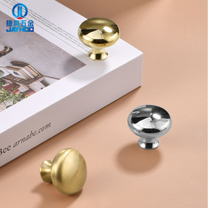 Jiehao Drawer Handles Half Dumpling Shape Brass French Style Durable Cabinet Hardware - Product Image 3