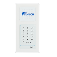 Fabricant de clavier mains libres Téléphone pour salle blanche industrielle KNZD-63 d'interphone pour salle blanche