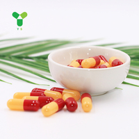 Capsules de gélatine vides YS, taille personnalisée, 2 couleurs, qualité pharmaceutique, logo personnalisé, capsules vides