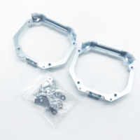Pièces de véhicule, accessoires d'éclairage, adaptateur de projecteur LED, cadre pour projecteur Hella 2 AFS, support pour adaptateur de phare de voiture