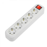 Wellsdiy EU Extension Socket 1.5-5M Cordons Personnalisé 10A 250V Power Socket Portable Power Strip