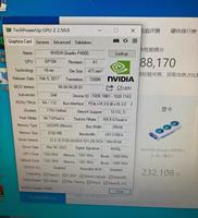 Kartu grafis Video Quadro P4000 8GB GDDR5 PCI-E kualitas bagus