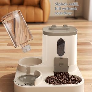 Atacado Pet Alimentador Automático De Alimentos e Água 2 em 1 Inteligente Automático Pet Alimentador Automático Cão Gato Alimentador De Alimentos De Água Tigela - Product Image 4