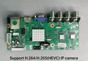 최고의 8채널 5MP 6 in 1 HVR Hieasy <span class=keywords><strong>DVR</strong></span> 메인 보드 PCB H.265X 8채널 CCTV 보안 <span class=keywords><strong>DVR</strong></span> XVR - Product Image 3