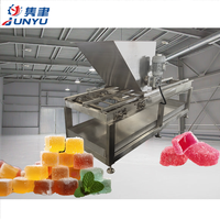 Machine de dépôt de bonbons vitaminés gommeux de ligne de Mogul d'amidon entièrement automatique pour la carraghénane de pectine de gélatine
