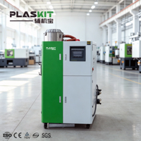 Séchoir à trémie en plastique grande capacité Plaskit à commande numérique pour le transport sous vide dans les usines de recyclage industrielles – Séchage professionnel