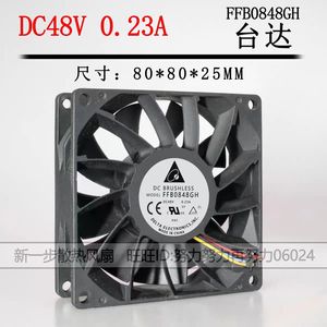 Ventilador de Refrigeración sin Escobillas Delta Ffb0848gh 80x80x25mm Dc48V 0.23A para Servidor de PC - Product Image 1