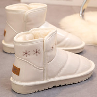 Chaussures d'hiver imperméables pour femmes, mi-mollet, chaudes, personnalisables, confortables, à plateforme, pour l'automne et l'hiver, fourniture directe d'usine OEM ODM