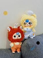 Cureplaneta Trendy trois-conte de fées vinyle visage peluche poupée maternelle bébé chanceux boîte mystère