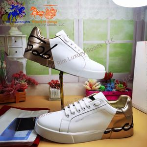 Dolces - Zapatillas Deportivas Casuales de Alta Calidad para Correr, Estilo Deportivo Personalizado, Zapatos de Piel Auténtica con Cordones, Gabbanas - Product Image 5