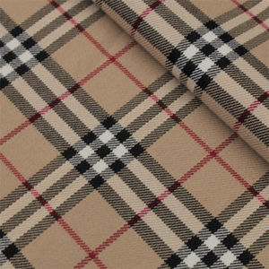 Tissu en polyester et élasthanne à carreaux populaire, fil teint, motif écossais vintage, pour costume, robe, pantalon, jupe - Product Image 1