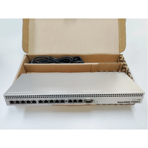 <span class=keywords><strong>Mikrotik</strong></span> <span class=keywords><strong>RB1100AHx4</strong></span> 13-พอร์ตกิกะบิตสำหรับองค์กรเราเตอร์ <span class=keywords><strong>RB1100AHx4</strong></span>เราเตอร์แบบมีสายสำหรับธุรกิจที่มีประสิทธิภาพ - Product Image 1