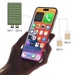Nuovo modello IKOS K7 Dual Triple Multi <span class=keywords><strong>SIM</strong></span> Card <span class=keywords><strong>adattatore</strong></span> <span class=keywords><strong>per</strong></span> iPhone attivo contemporaneamente supporta 4G Ikos Internet - Product Image 5