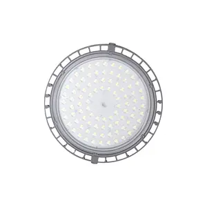 Gudang industri Ufo Led industri lampu tambang tahan air komersial lampu garasi 100W 150W 200W 240W Model kustom