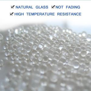 Hạt thủy tinh tròn đặc, chỉ số khúc xạ cao dùng cho ứng dụng công nghiệp, ngoài trời và chăn nặng. - Product Image 1